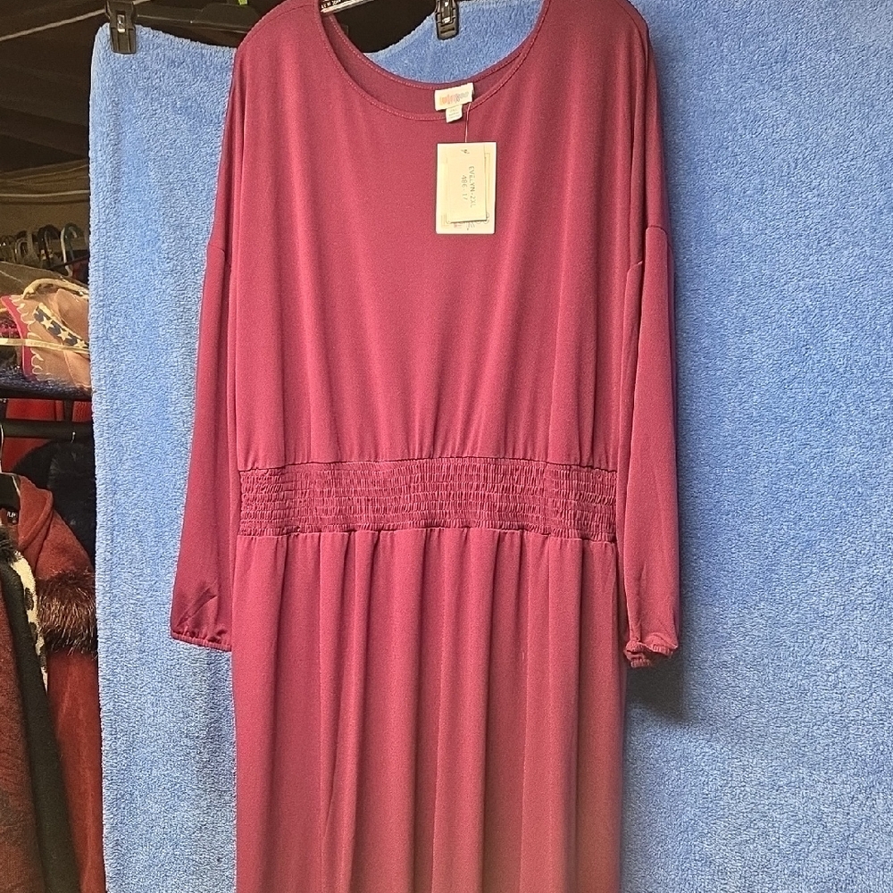 LuLaRoe Deep Burgundy Top